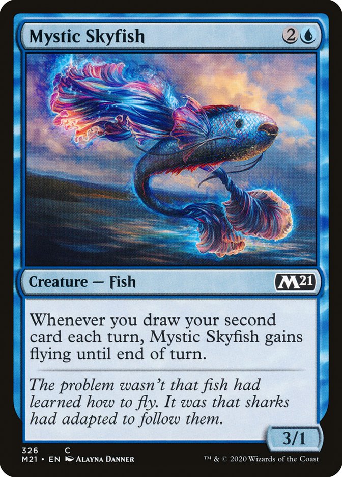 Mystic Skyfish · Core Set 2021 (M21) #326 · Scryfall Magic The Gathering  Search