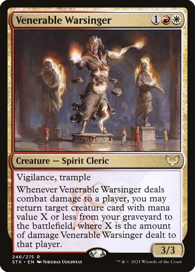 Venerable Warsinger (Strixhaven: School of Mages #246)