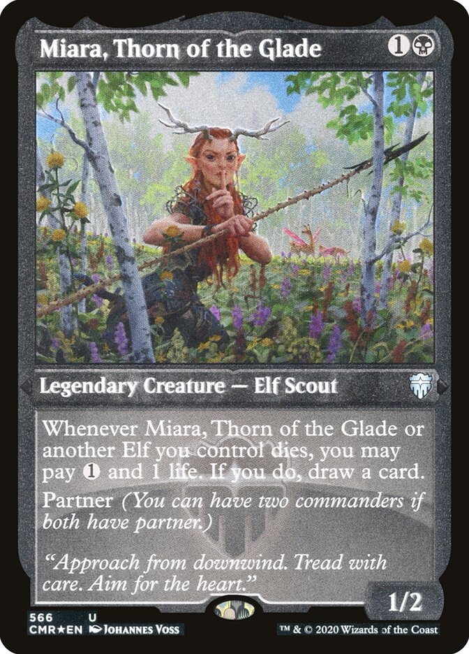 Miara, Thorn of the Glade (Commander Legends #566)