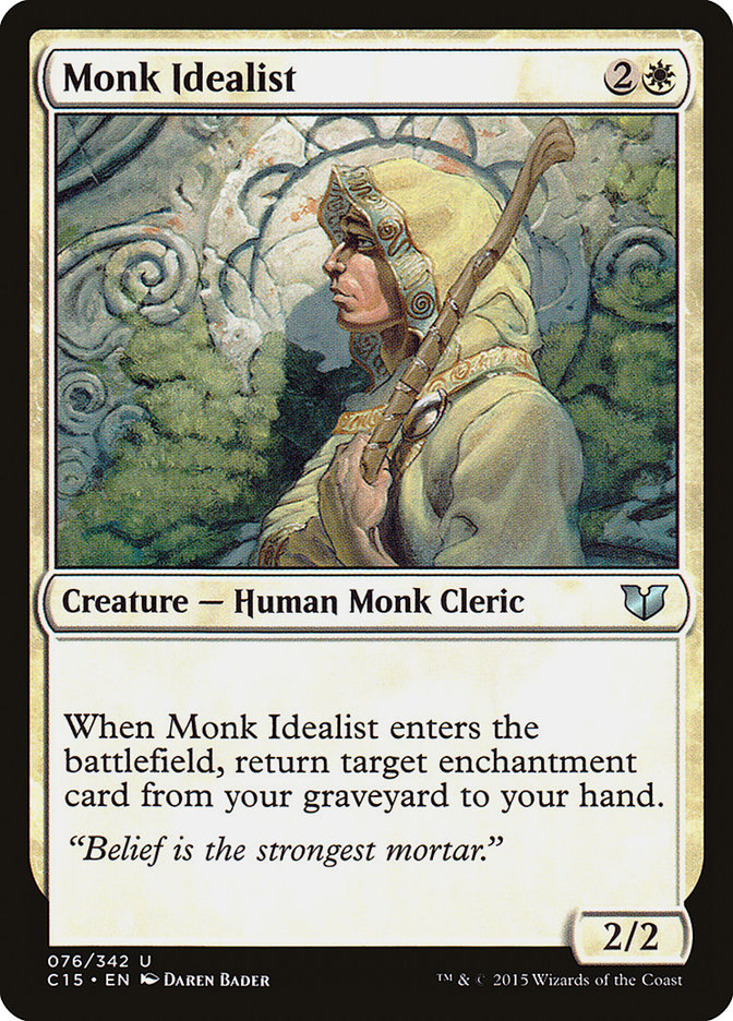Monk Idealist (Commander 2015 #76)