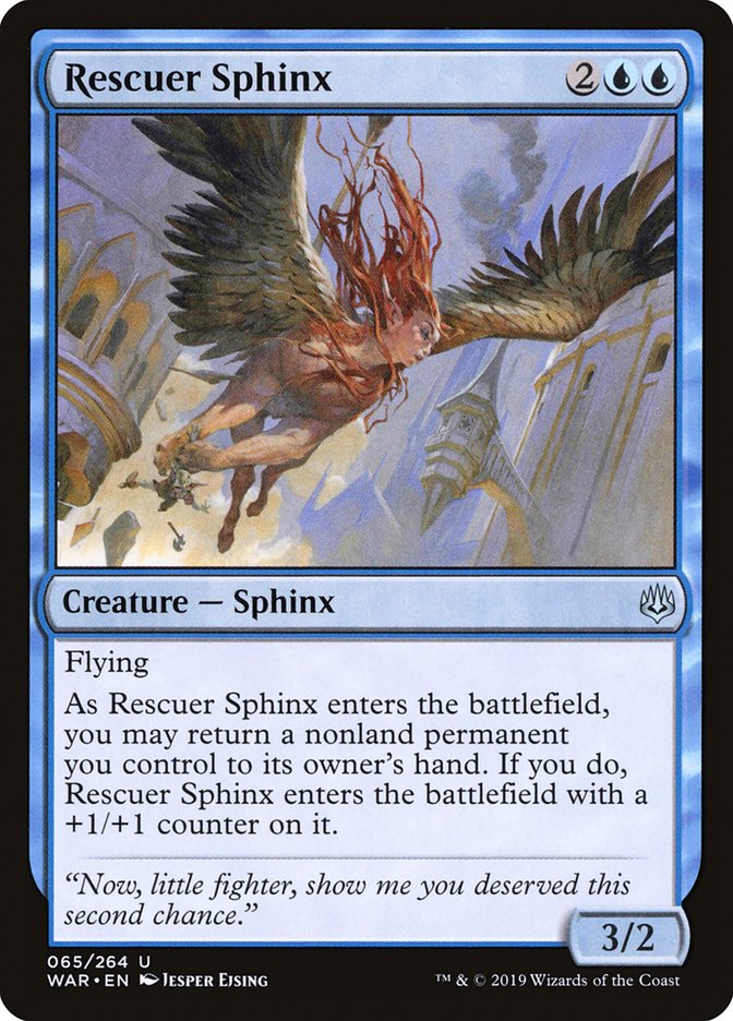 Rescuer Sphinx (War of the Spark #65)