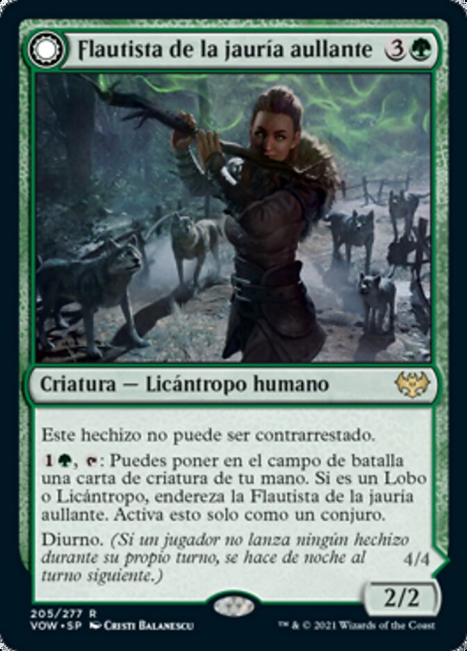 Flautista de la jauría aullante