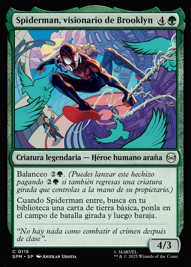 Spiderman, visionario de Brooklyn