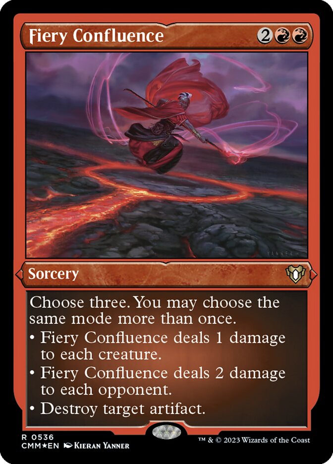 Fiery Confluence (Commander Masters #536)