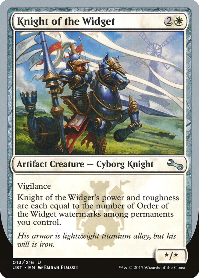 Knight of the Widget (Unstable #13)