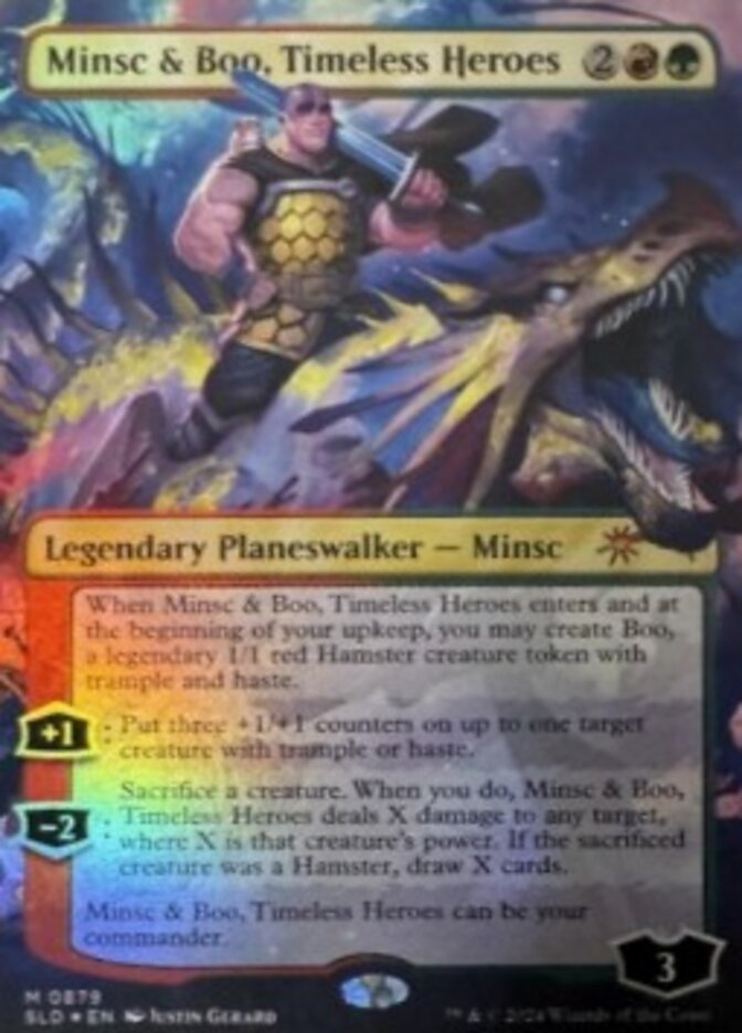 Minsc & Boo, Timeless Heroes (Secret Lair Drop #879)