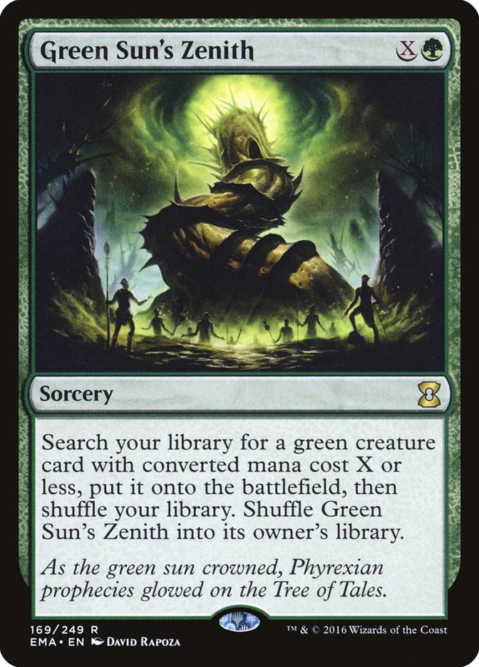 Green Sun's Zenith (Eternal Masters #169)