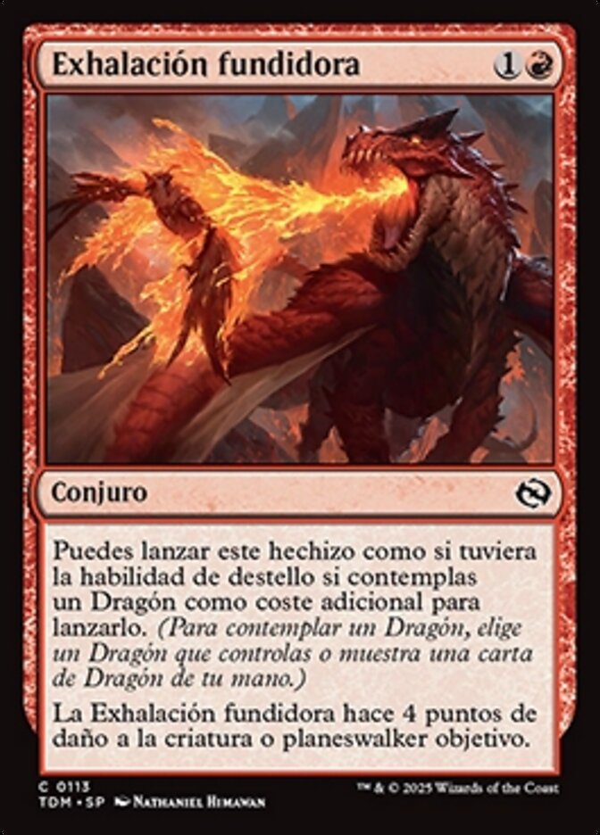 Exhalación fundidora