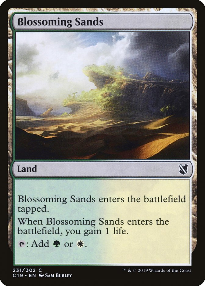 Blossoming Sands (Commander 2019 #231)