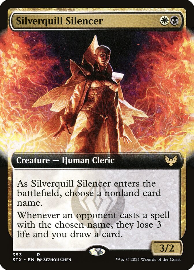 Silverquill Silencer (Strixhaven: School of Mages #353)