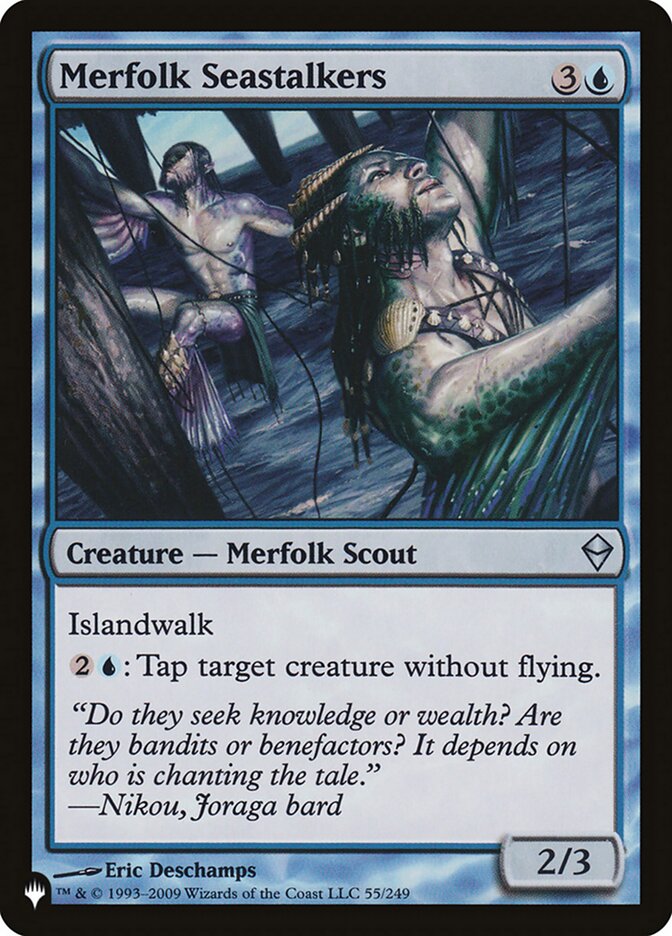 Merfolk Seastalkers (The List #ZEN-55)