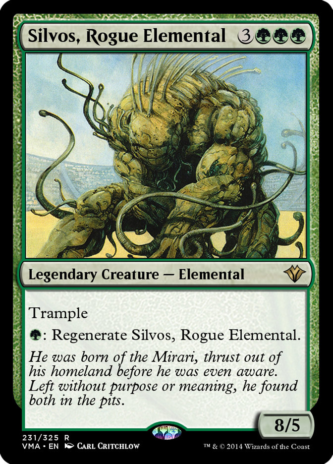 Silvos, Rogue Elemental (Vintage Masters #231)