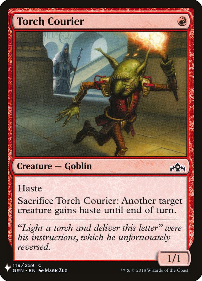 Torch Courier (The List #GRN-119)