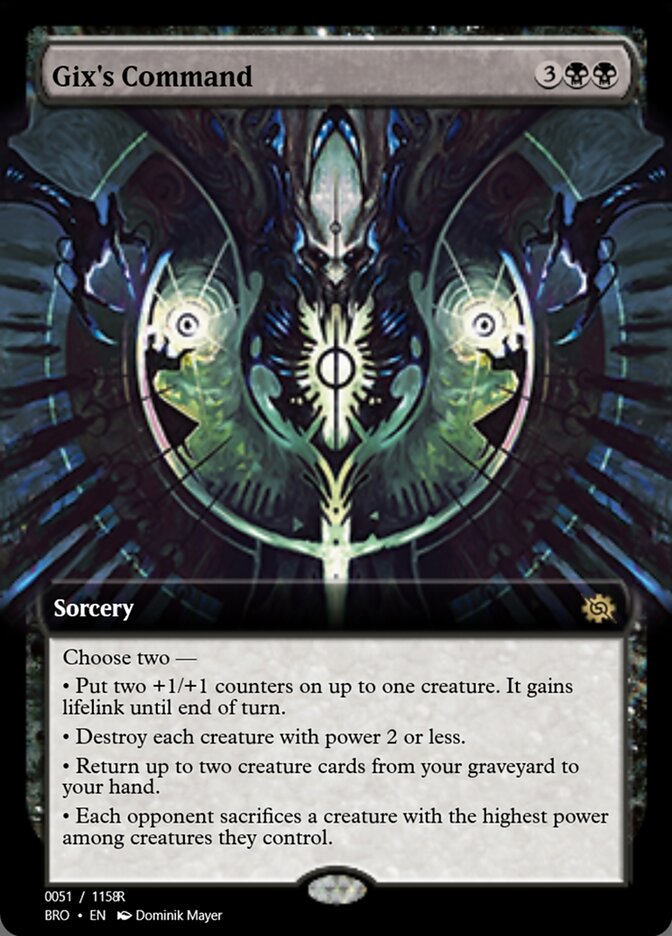 Gix's Command (Magic Online Promos #105710)