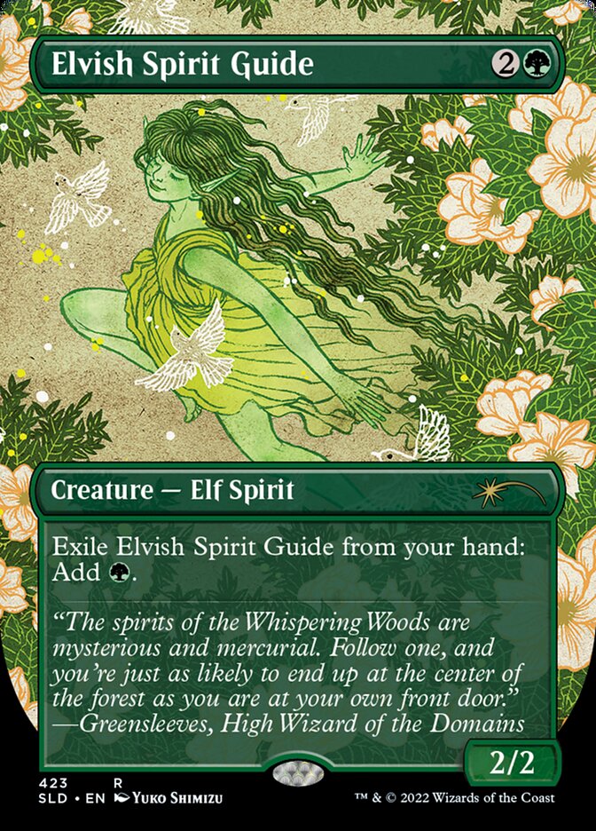 Elvish Spirit Guide · Secret Lair Drop (SLD) #423 · Scryfall Magic ...