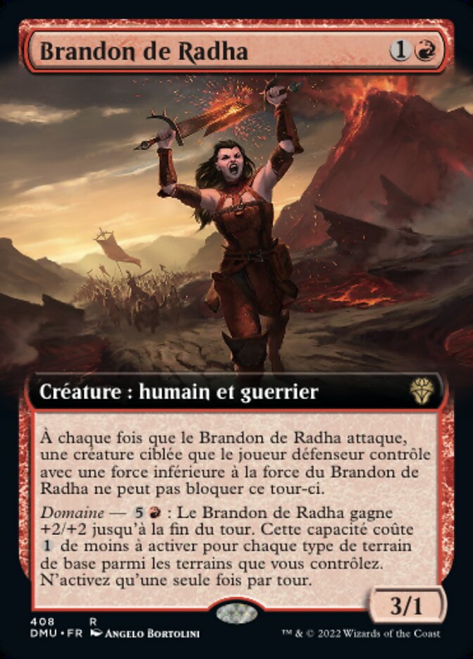 Radha's Firebrand (Dominaria United #408)