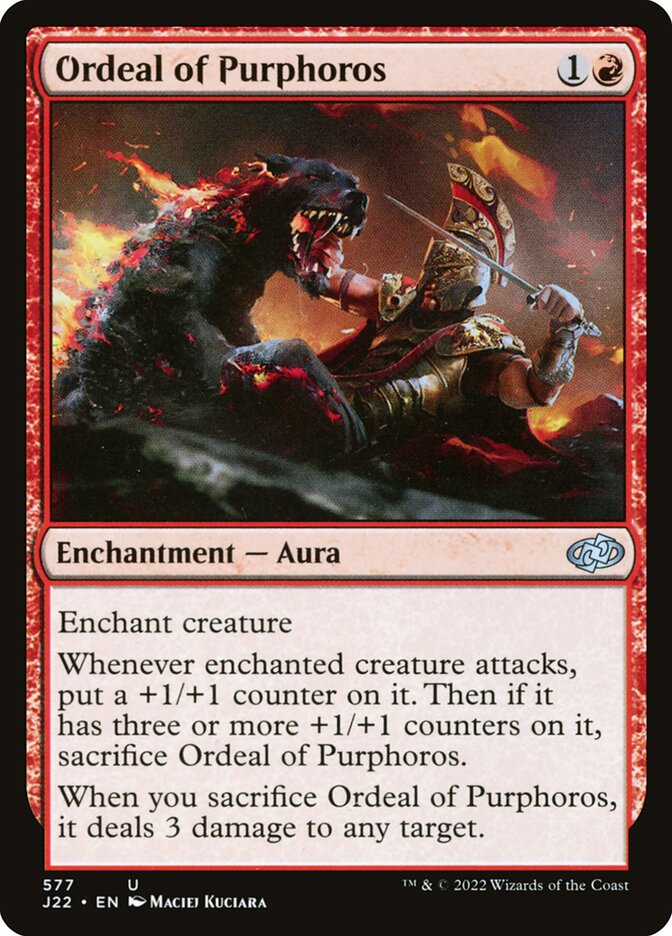 Ordeal of Purphoros (Jumpstart 2022 #577)