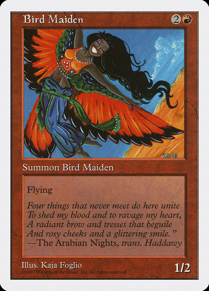 Bird Maiden (Fifth Edition #211)