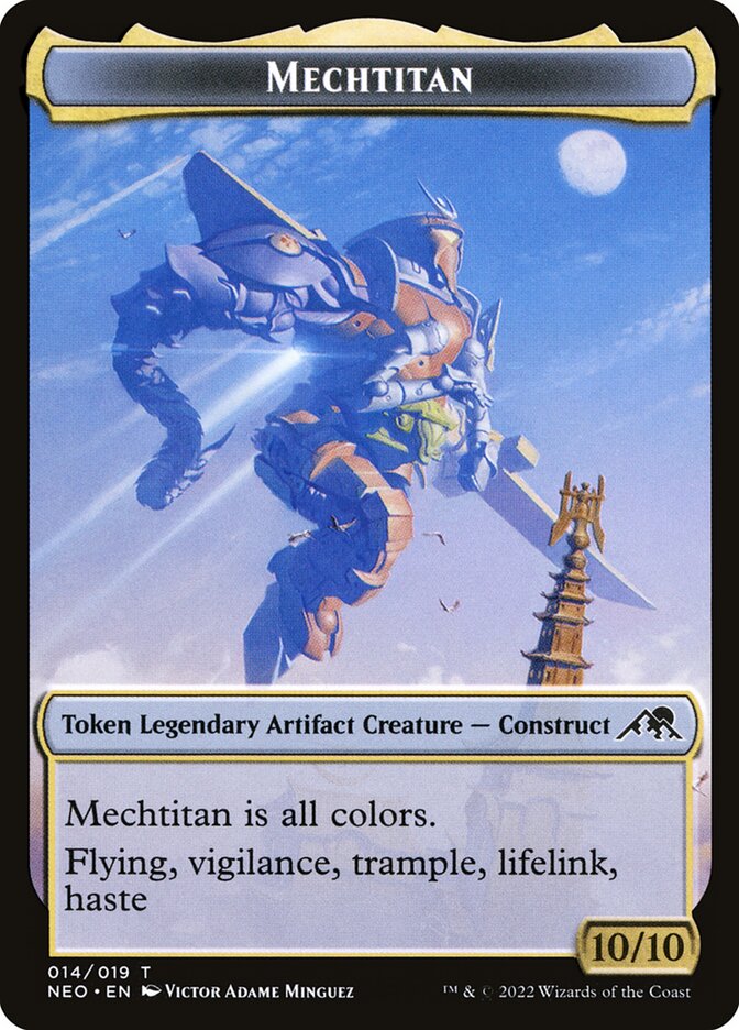 Mechtitan (Kamigawa: Neon Dynasty Tokens #14)