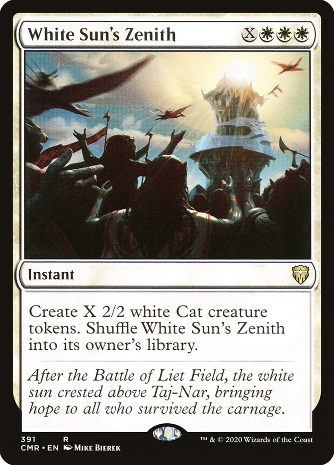 White Sun's Zenith (Commander Legends #391)