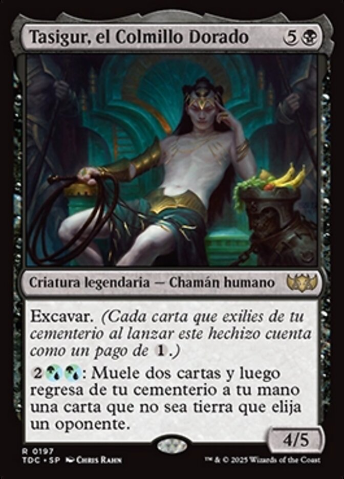 Tasigur, el Colmillo Dorado