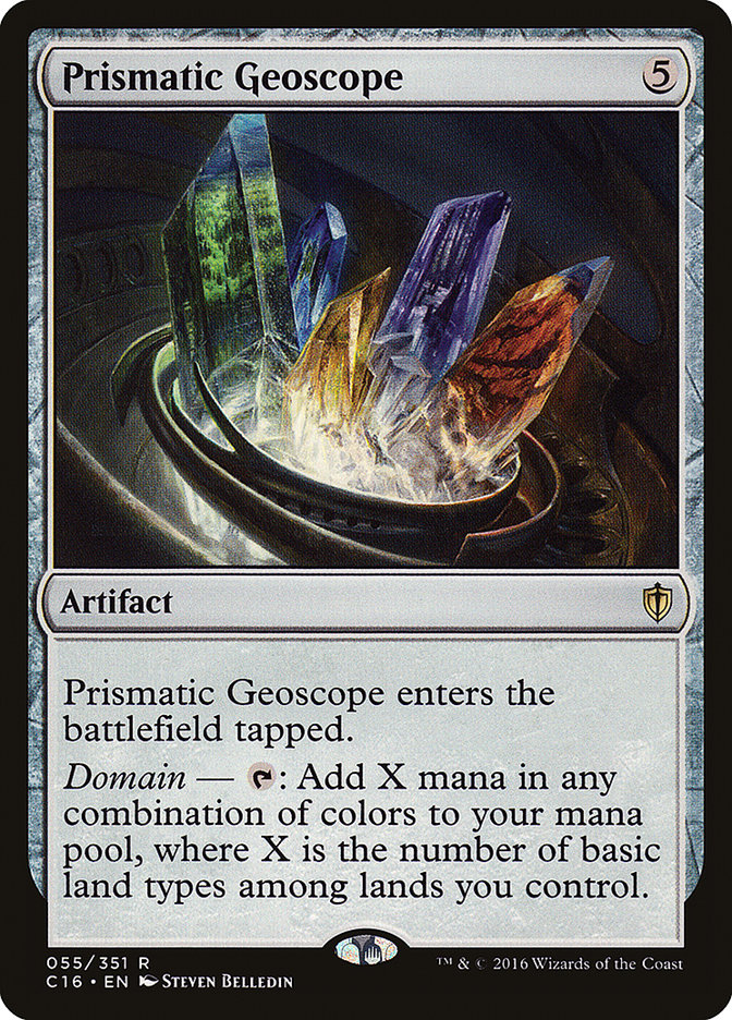 Prismatic Geoscope (Commander 2016 #55)