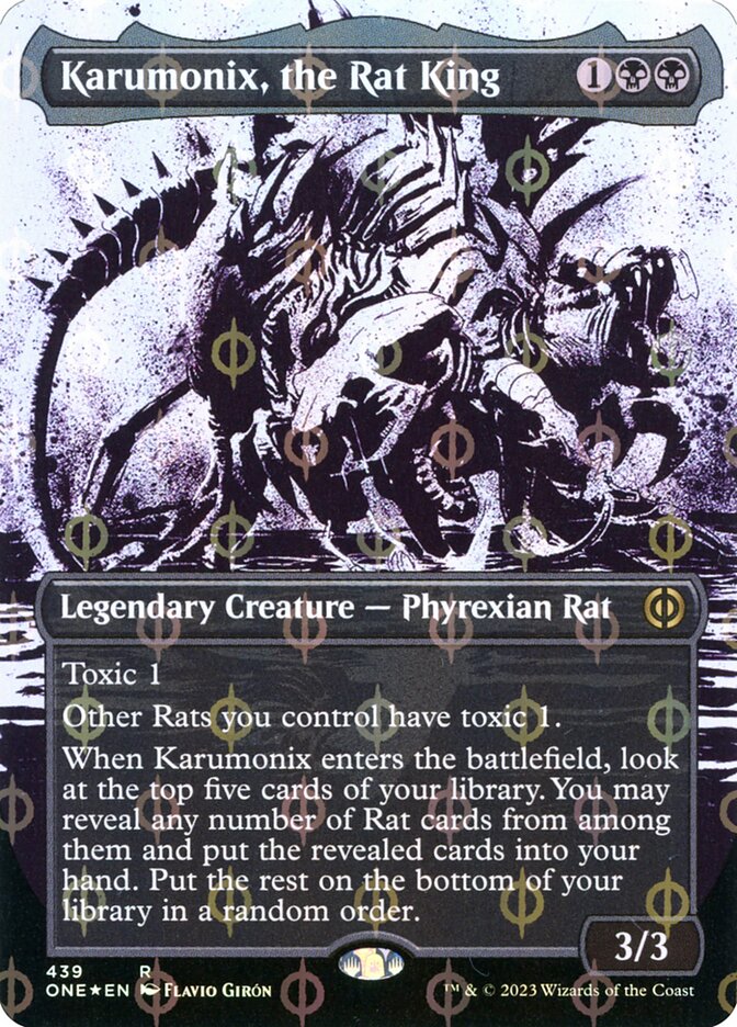 Karumonix, the Rat King (Phyrexia: All Will Be One #439)