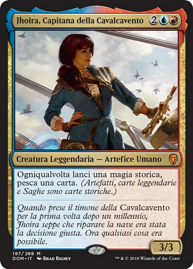 Jhoira, Weatherlight Captain (Dominaria #197)