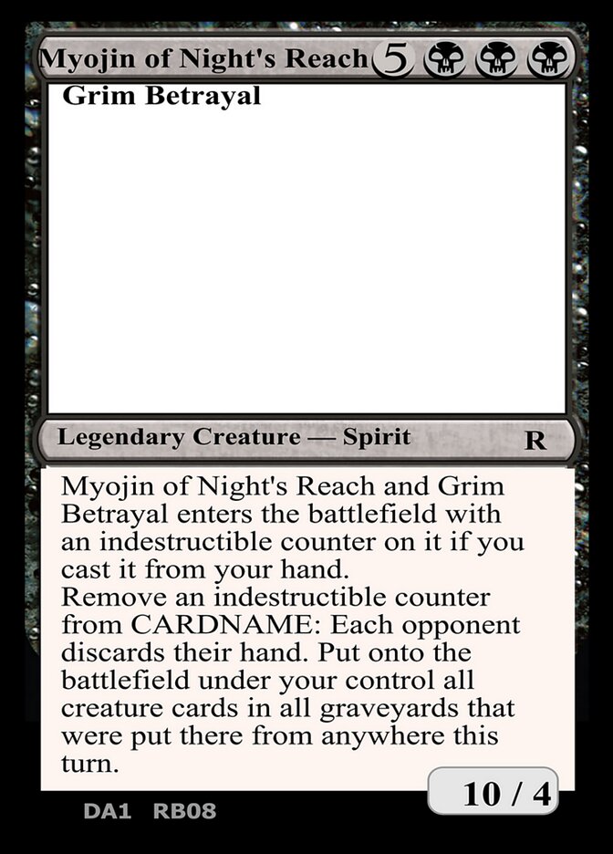 Myojin of Night's Reach and Grim Betrayal (Unknown Event #RB08)