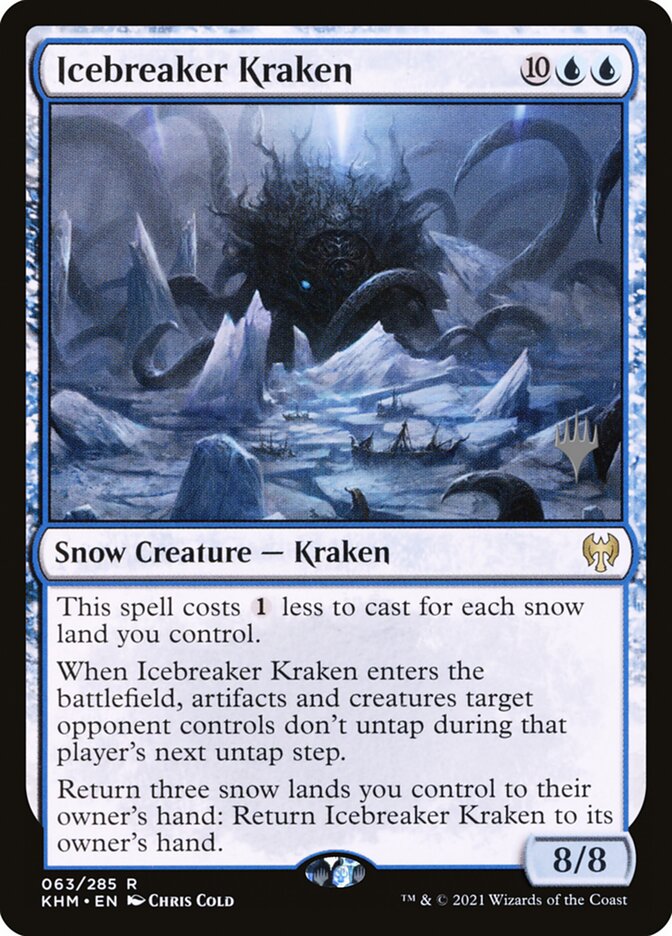 Icebreaker Kraken (Kaldheim Promos #63p)