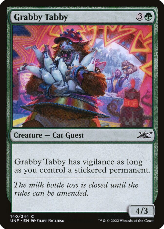 Grabby Tabby (Unfinity #140)