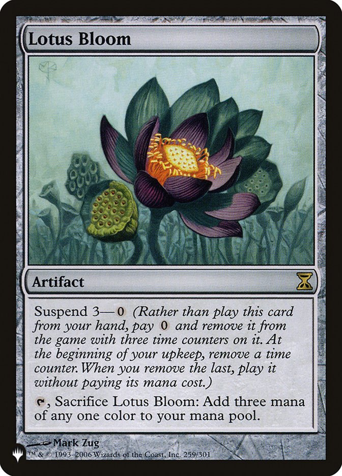 Lotus Bloom (The List #261)