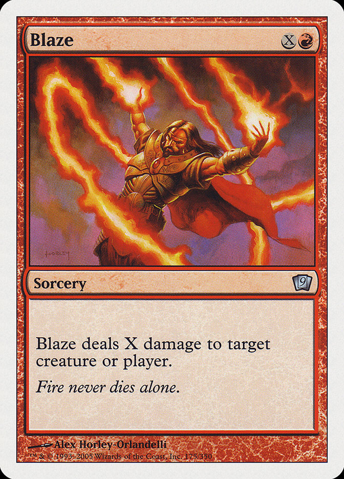 Blaze (Ninth Edition #175)