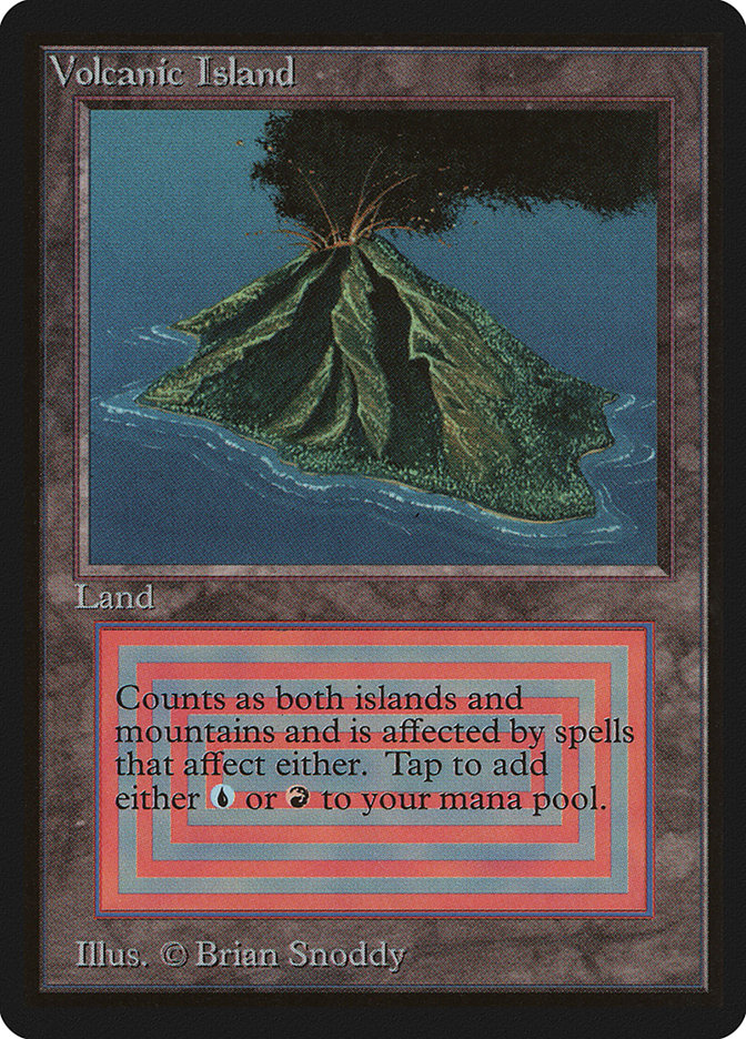 Volcanic Island (Limited Edition Beta #287)