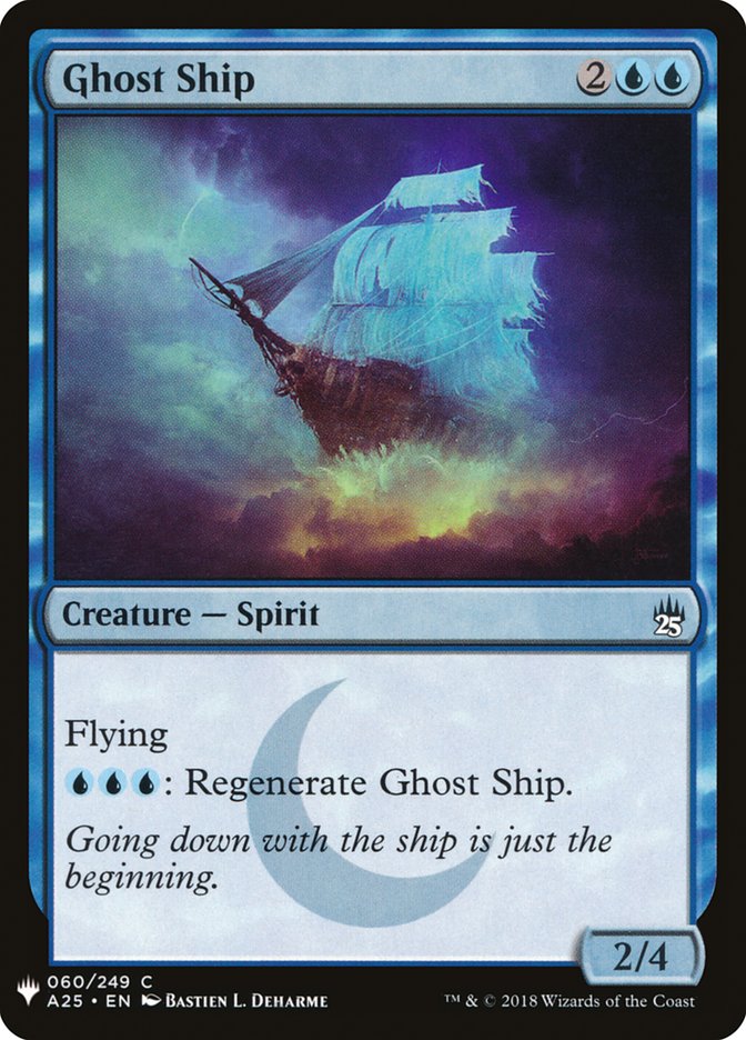 Ghost Ship (The List #A25-60)