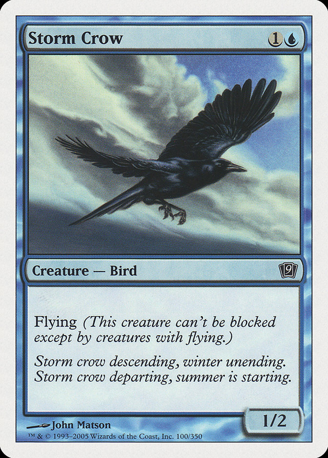 Storm Crow (Ninth Edition #100)