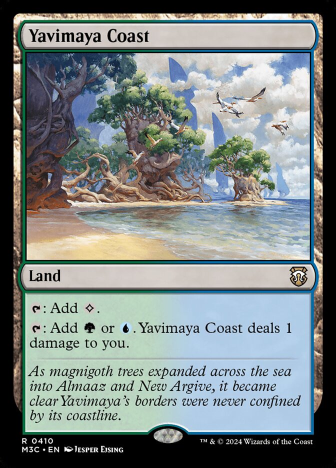 Yavimaya Coast (Modern Horizons 3 Commander #410)