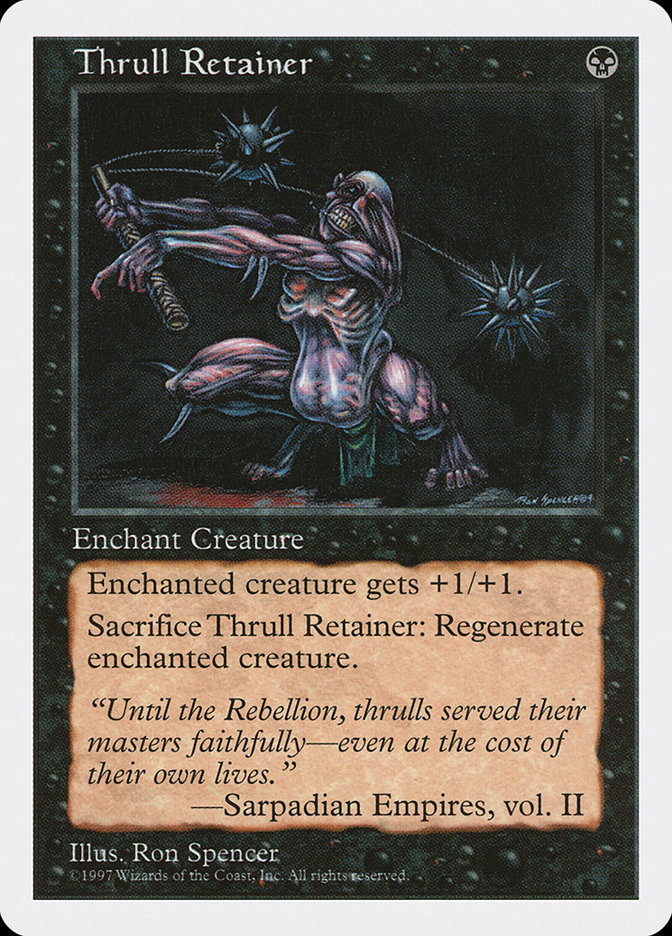 Thrull Retainer (Fifth Edition #198)