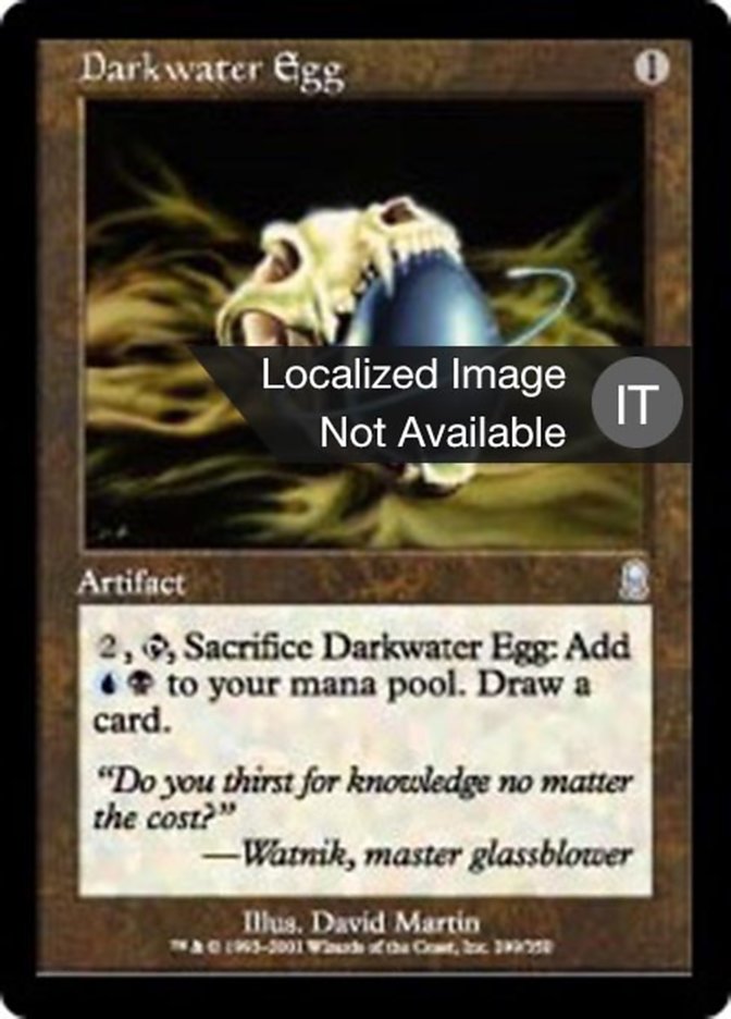 Darkwater Egg (Odyssey #299)