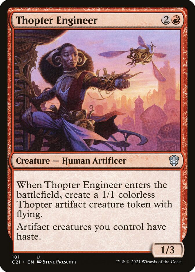 Thopter Engineer (Commander 2021 #181)