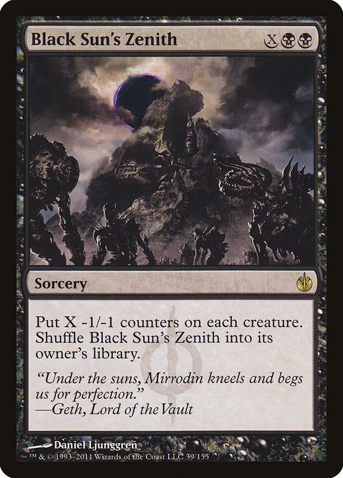 Black Sun's Zenith (Mirrodin Besieged #39)