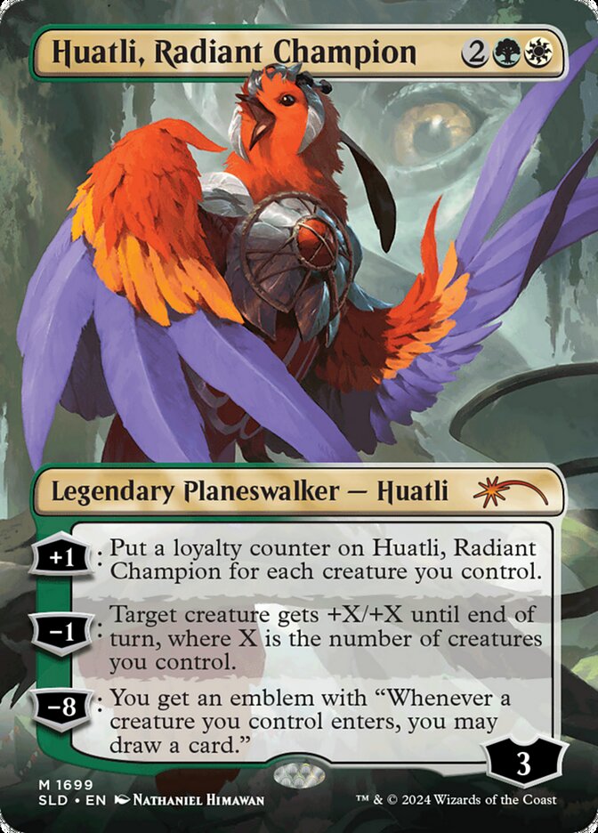 Huatli, Radiant Champion (Secret Lair Drop #1699)