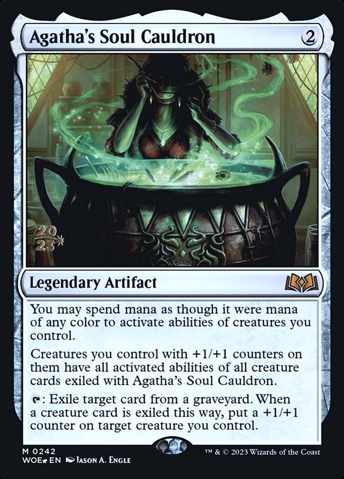 Agatha's Soul Cauldron (Wilds of Eldraine Promos #242s)