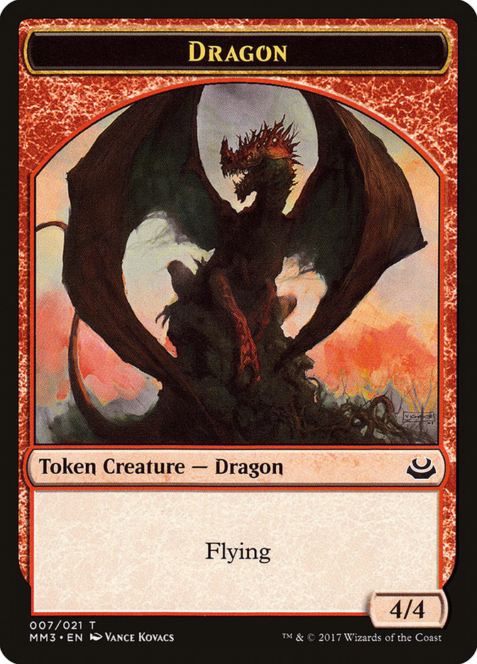 Dragon (Modern Masters 2017 Tokens #7)