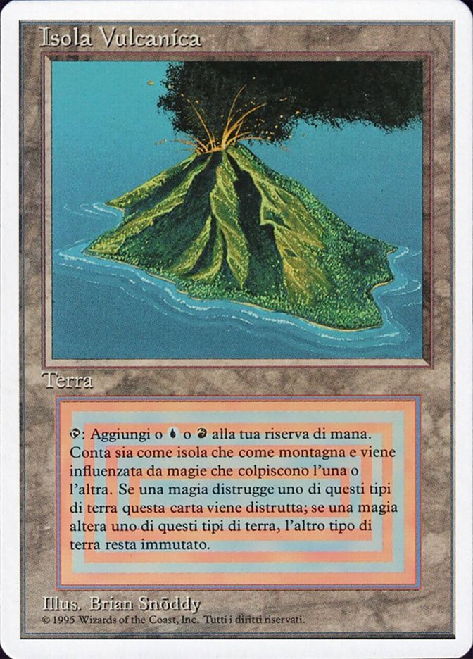 Isola Vulcanica (Volcanic Island) · Revised Edition (3ED) #291