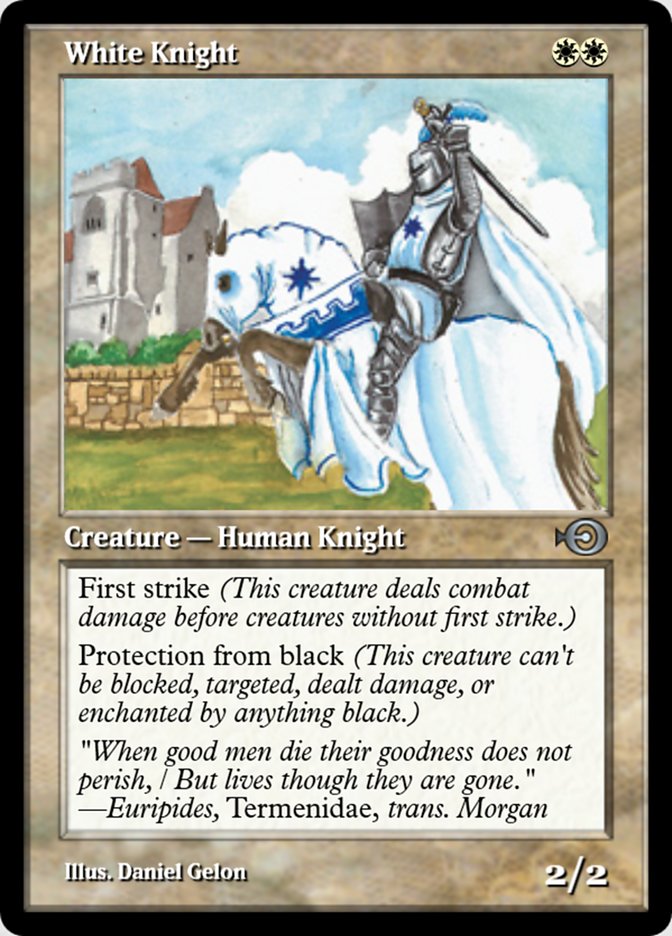 White Knight (Magic Online Promos #35950)