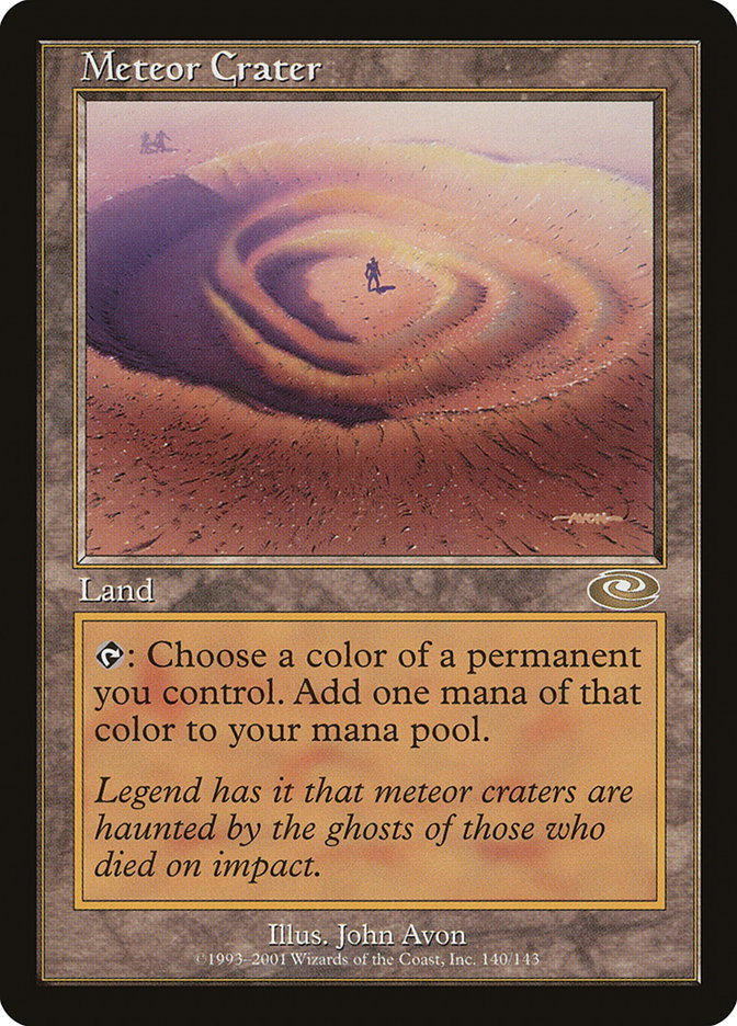 Meteor Crater (Planeshift #140)