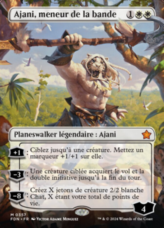 Ajani, Caller of the Pride (Foundations #357)