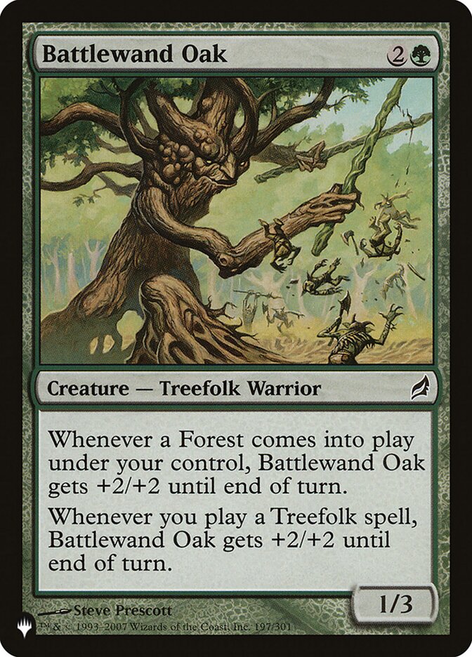 Battlewand Oak (The List #LRW-197)