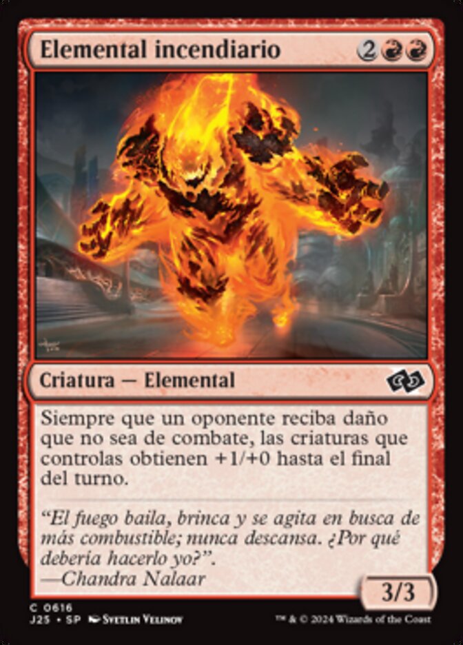 Elemental incendiario